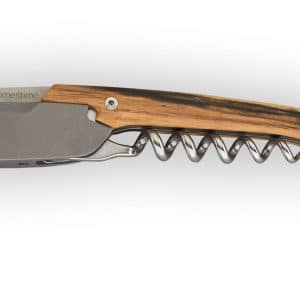 BARBARA, sommelier tire-bouchon finition sablé bois ébène royal