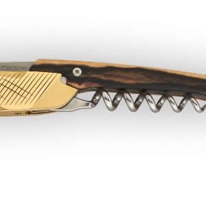 ABBIE, sommelier tire-bouchon finition or 24 carats et ébène royal