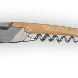 Initial, sommelier tire-bouchon finition brute et bois de chêne